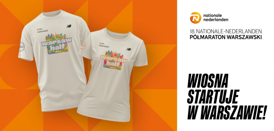 Koszulka 18. Nationale-Nederlanden Półmaratonu Warszawskiego