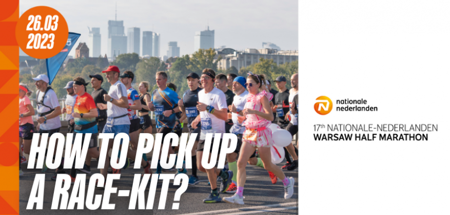 How to pick up a race-kit?
